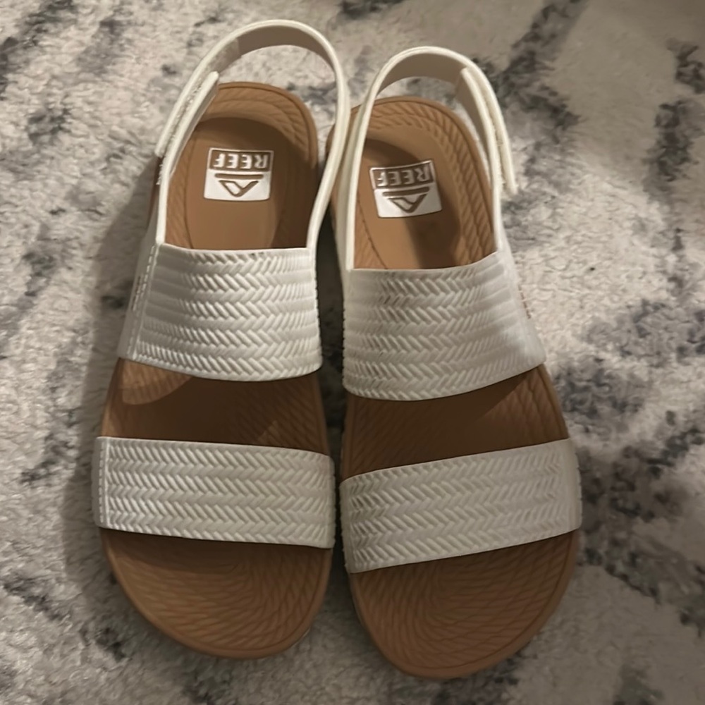 Reef White Sandals